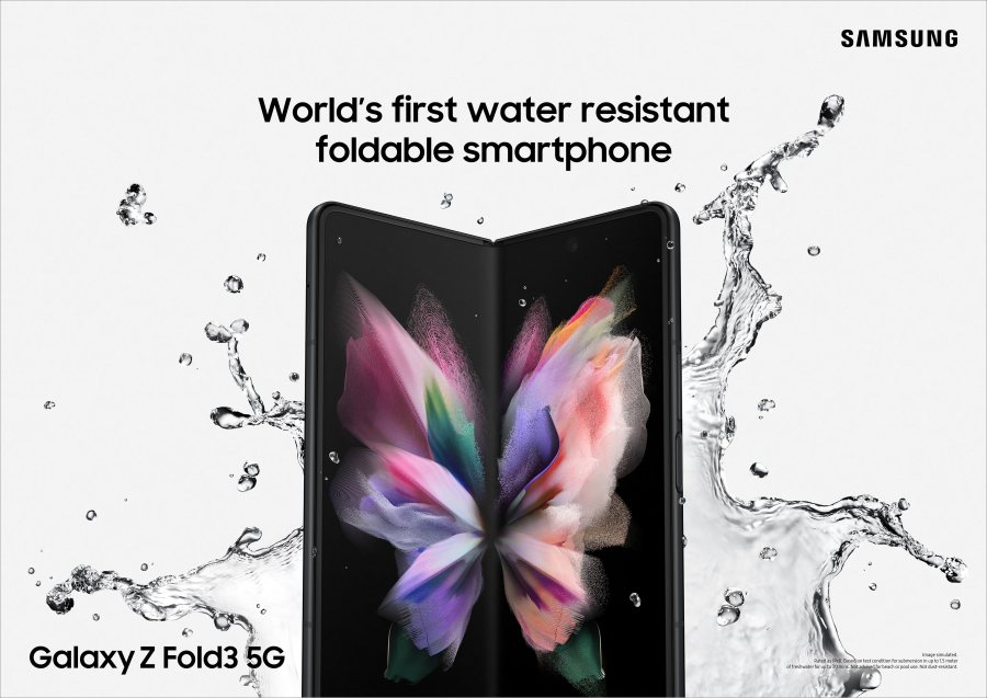 Galaxy Z Fold3 防水