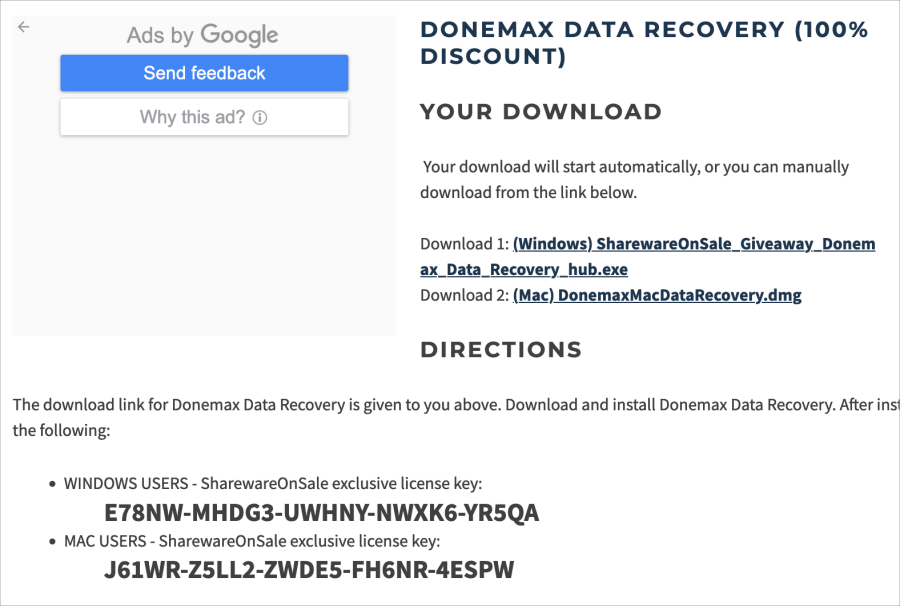 Donemax Data Recovery