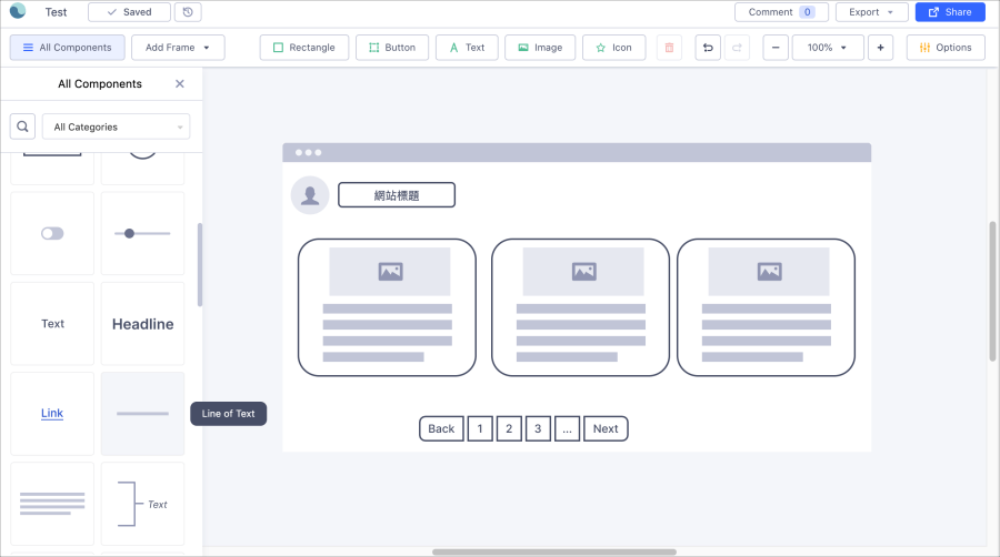 WireFrame Mockup