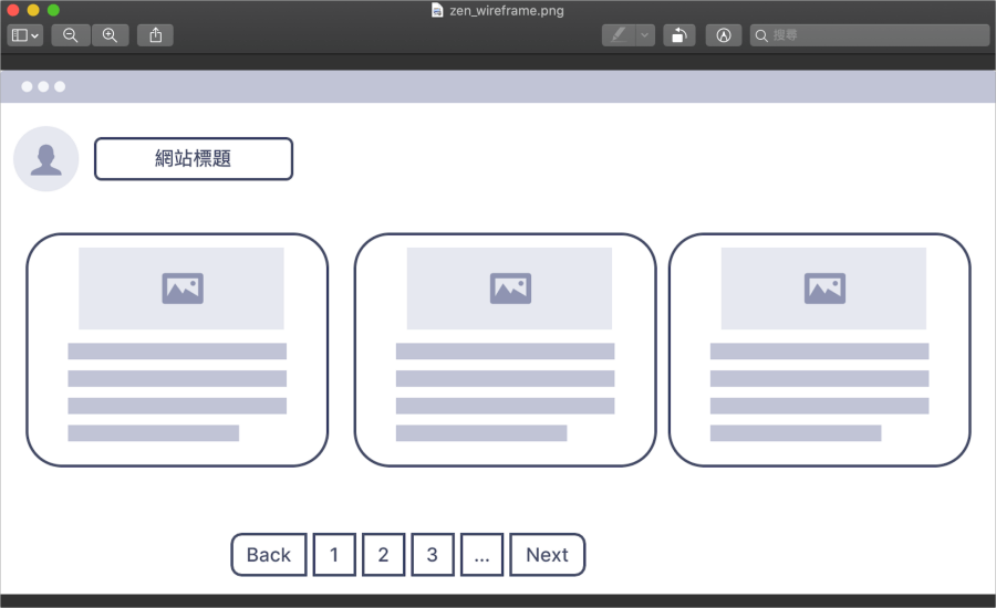 WireFrame 工具 PTT