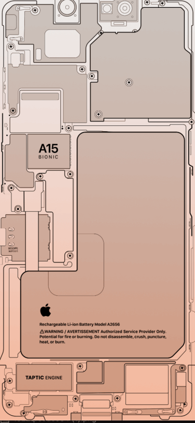 iPhone 13 透明桌布