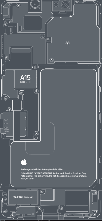 iPhone 13 透明桌布