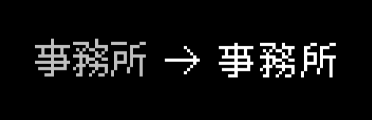 中文像素字體
