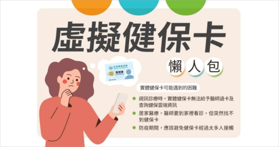 虛擬健保卡怎麼申請？用 QRCode 就能就診？快速申請教學