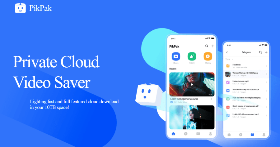 PikPak 免費 6GB 雲端空間，支援 BT / Tiktok / Magnet 無限速代抓