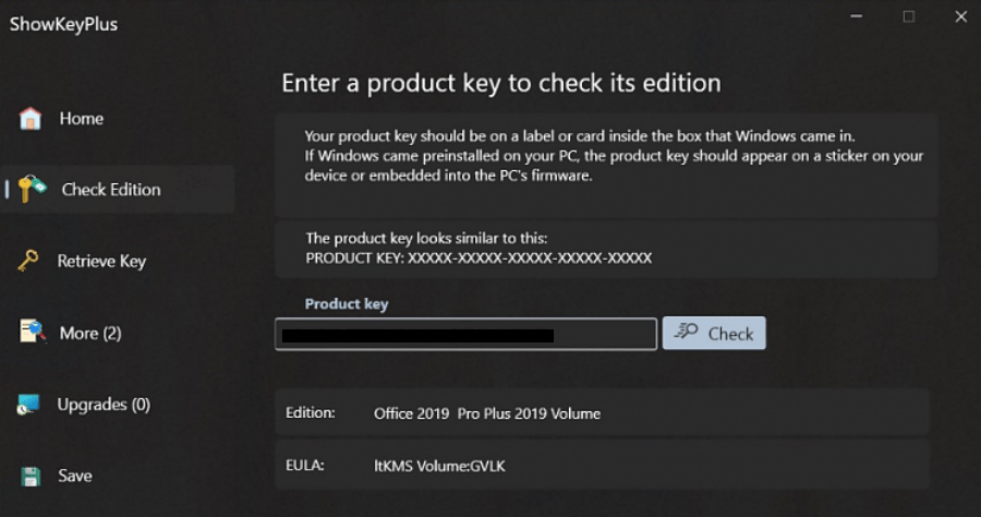 ShowKeyPlus 一鍵找出 Windows 產品序號，備份 / 還原一次完成
