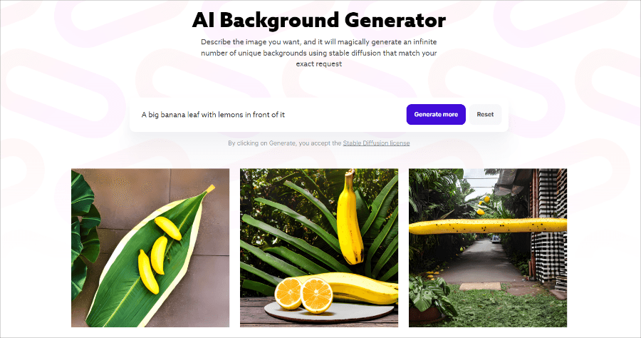 AI Background Generator 背景圖片產生器，以後不用再找圖庫了，要什麼圖片直接說