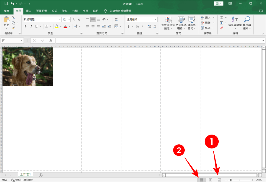 Excel 拼貼圖片