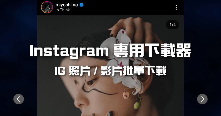 Instagram 專用下載器 App