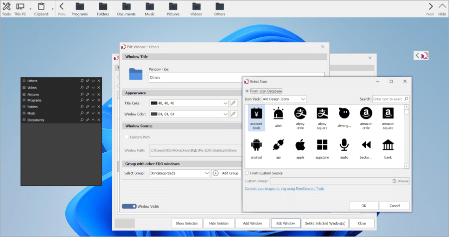 MG Easy Desktop Organizer