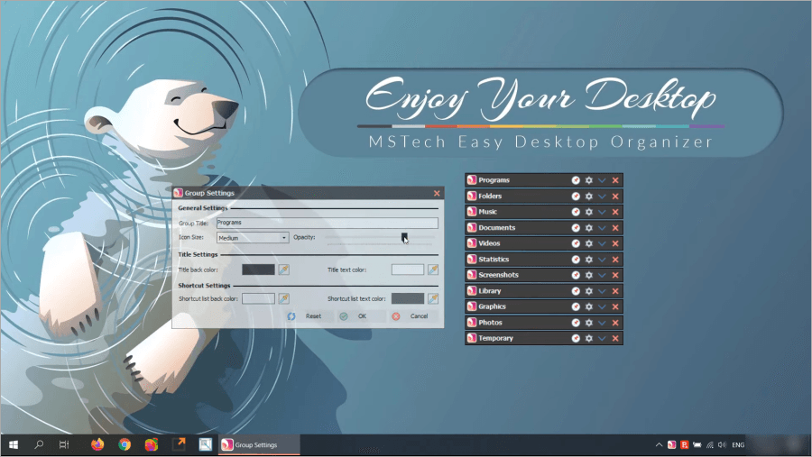MG Easy Desktop Organizer