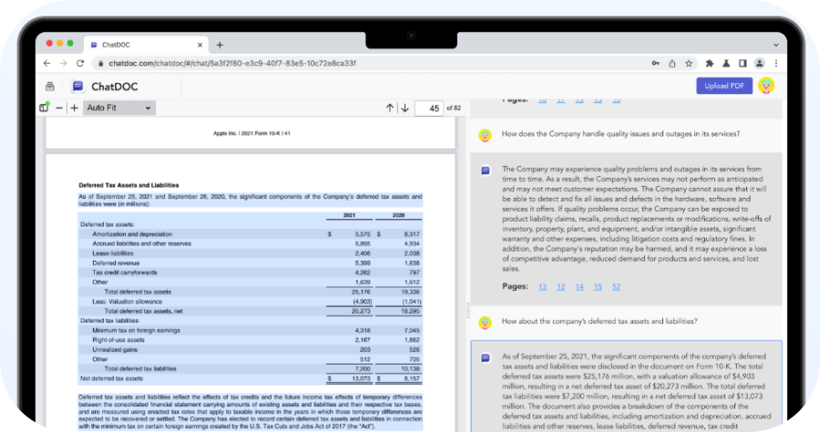 ChatDOC 上傳最高 200 頁 PDF，問 AI 各種問題，輕鬆看完長篇論文/報告