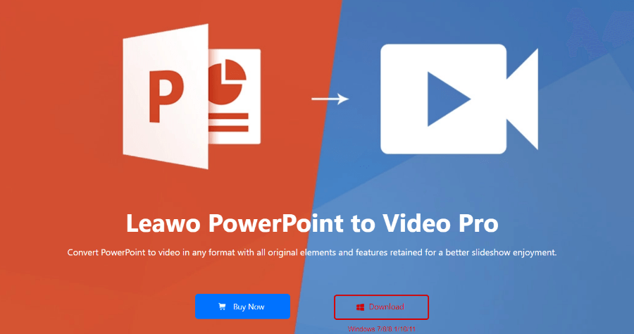 限時免費 Leawo PowerPoint to Video Pro 將 PPT 轉影片 / 音檔，保留原簡報的轉場 / 動畫 / 聲音
