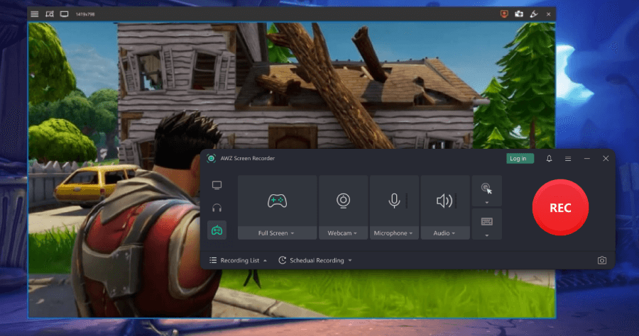 限時免費 AWZ Screen Recorder 2.3.1.1 螢幕錄影軟體最高支援 120FPS 錄遊戲也沒問題