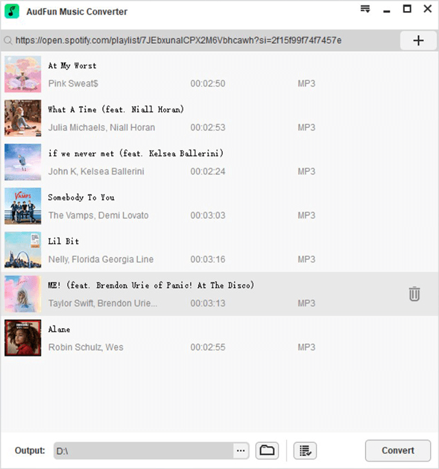 AudFun Spotify Music Converter
