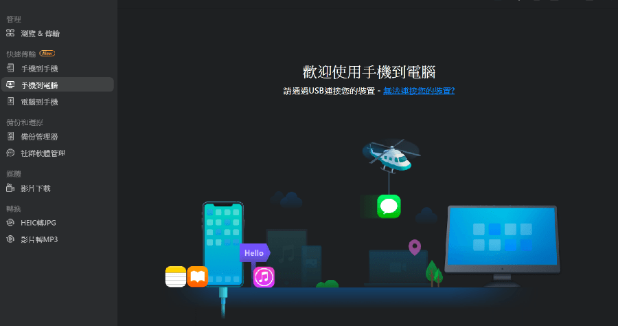 限時免費 EaseUS MobiMover Pro 6.0 檔案傳輸工具 iPhone 傳照片到電腦就用它