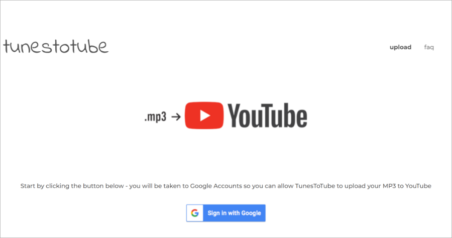 Tunestotube 突破 MP3 無法上傳 YouTube 限制，一站式合成自動上傳工具
