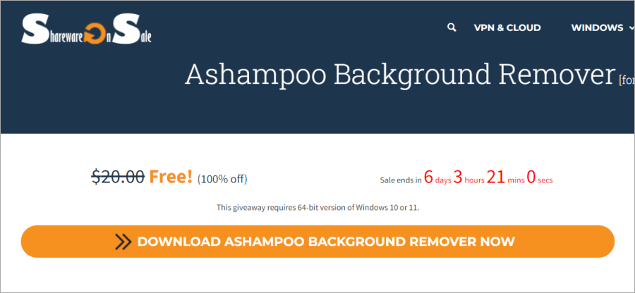 Ashampoo Background Remover