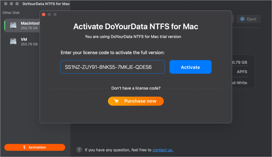 NTFS Mac 不能存檔