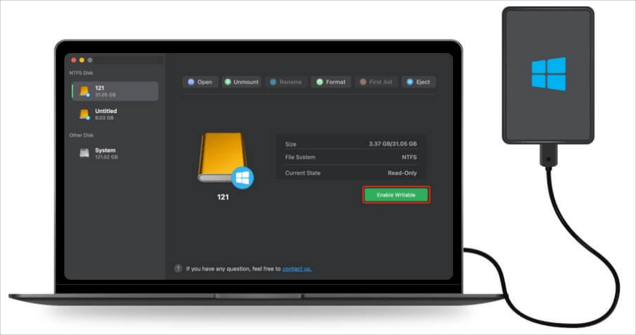 限時免費 DoYourData NTFS for Mac 突破 MacBook 限制，一鍵開啟 NTFS 無法寫入問題