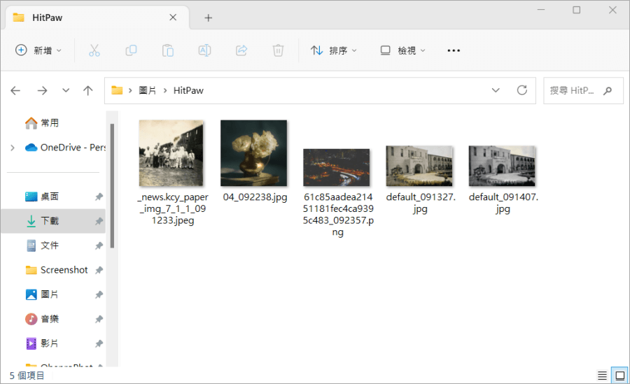 Windows 11 顯示隱藏的檔案