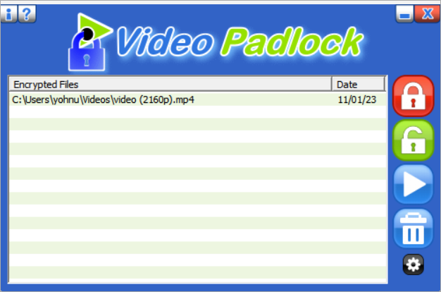 Video Padlock