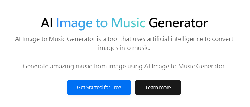 AI Image to Music