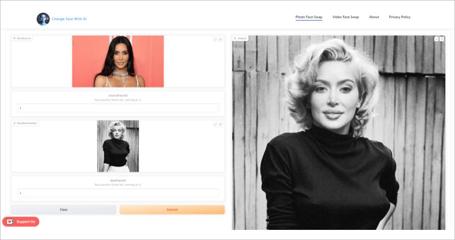 Change Face With AI 免費 AI 多人換臉工具，免安裝 APP 線上隨開即用